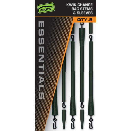 FOX FOX Edges Kwik Change Bag Stems and sleeve  - Parkfield Angling Centre