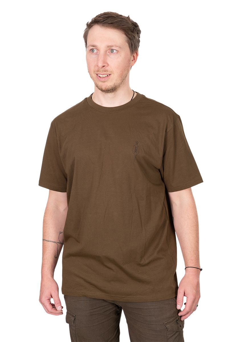 FOX FOX Khaki Indicator T-Shirt - Parkfield Angling Centre