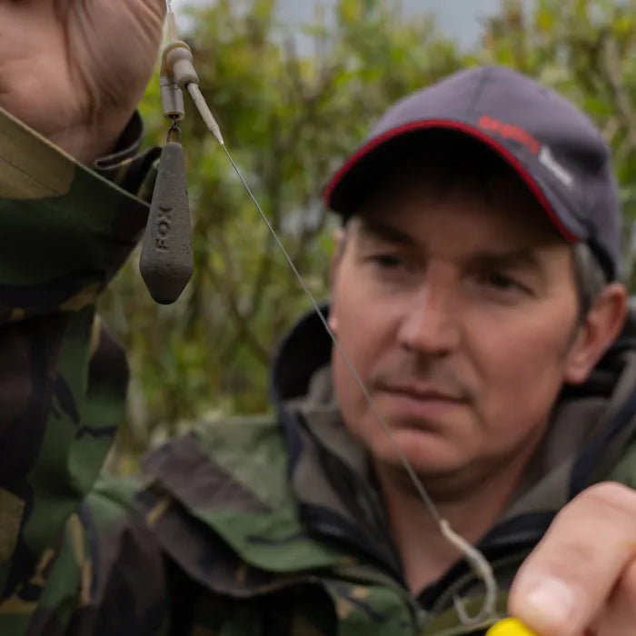 FOX FOX Edges Camo Angled Drop off run rig kit x 6  - Parkfield Angling Centre