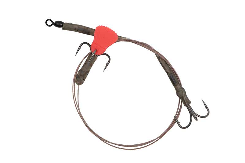 FOX FOX Rage Predator Twin Treble Trace Barbed  - Parkfield Angling Centre