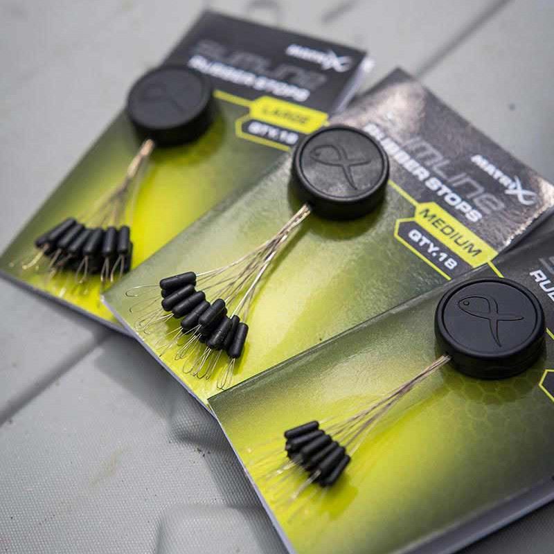 MATRIX MATRIX  Slim Line Rubber Stops  - Parkfield Angling Centre