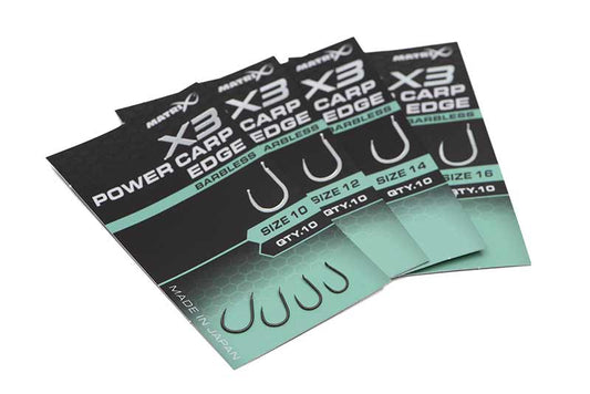MATRIX MATRIX X3 Power Carp Edge Barbless - Parkfield Angling Centre