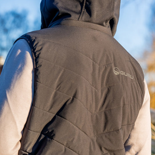 GURU GURU Hybrid Gilet | Black - Parkfield Angling Centre