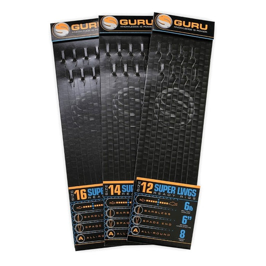 GURU Super LWGS Pole Rigs 6" | 20 (0.11mm)