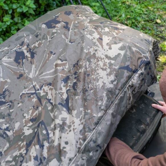 NASH NASH Indulgence Waterproof Bedchair Cover Camo Wide  - Parkfield Angling Centre