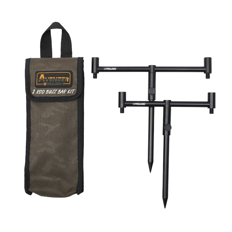 PROLOGIC PROLOGIC Avenger Buzz Bar Kit And Carrycase 2 Rod  - Parkfield Angling Centre