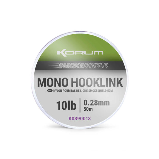 KORUM KORUM Smokeshield Mono Hooklink  - Parkfield Angling Centre