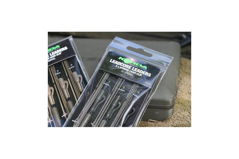 KORDA KORDA Kable Leadcore Leader Hybrid Lead Clip QC Swivel  - Parkfield Angling Centre