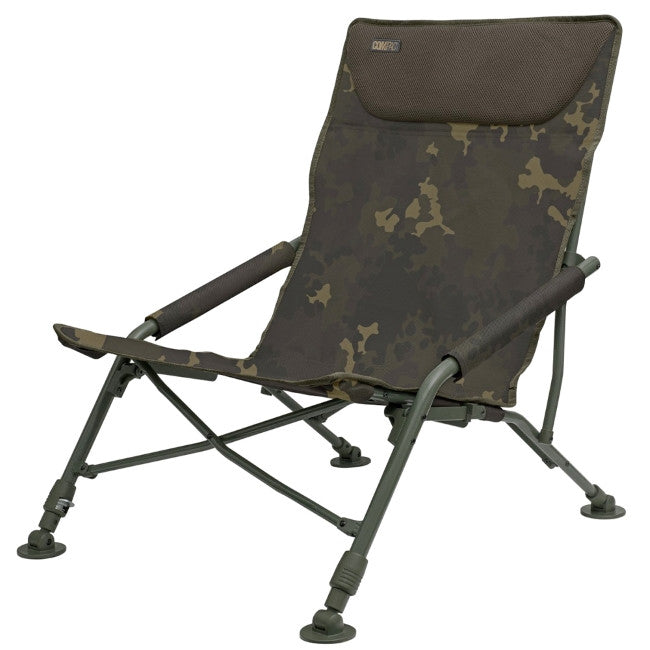 KORDA CARP PORTER Compac Low Chair Dark Kamo  - Parkfield Angling Centre