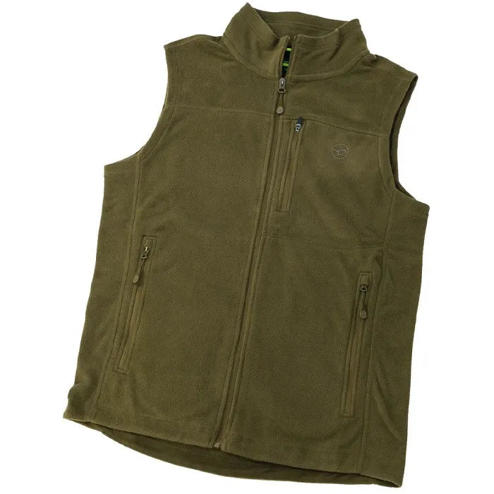 KORDA KORDA Fleece Gilet | Olive  - Parkfield Angling Centre