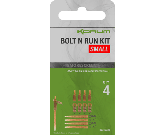 KORUM KORUM Smokescreen Bolt N Run Kit Small - Parkfield Angling Centre