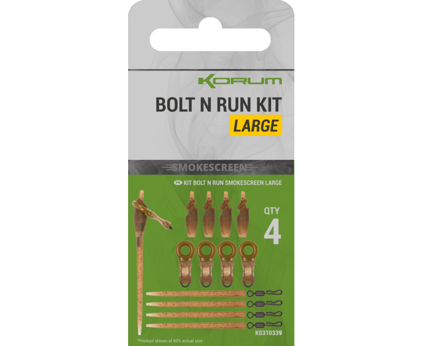 KORUM KORUM Smokescreen Bolt N Run Kit Large - Parkfield Angling Centre