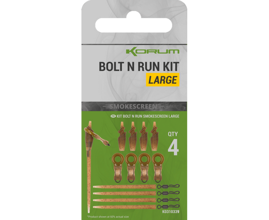 KORUM KORUM Smokescreen Bolt N Run Kit Large - Parkfield Angling Centre