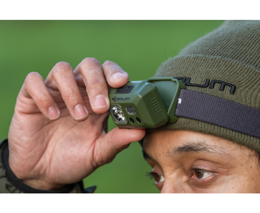 KORUM KORUM Neoteric Compact Headtorch 550 Lumen - Parkfield Angling Centre