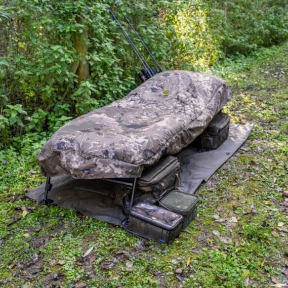 NASH NASH Indulgence Waterproof Bedchair Cover Camo Wide  - Parkfield Angling Centre