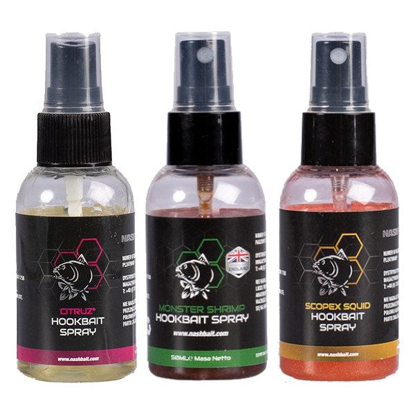 NASH NASH Citruz Hookbait Spray 50ml  - Parkfield Angling Centre