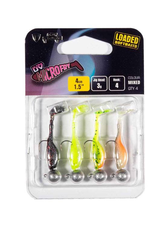 FOX FOX Micro Fry Mixed UV Colour Pack LOADED  - Parkfield Angling Centre