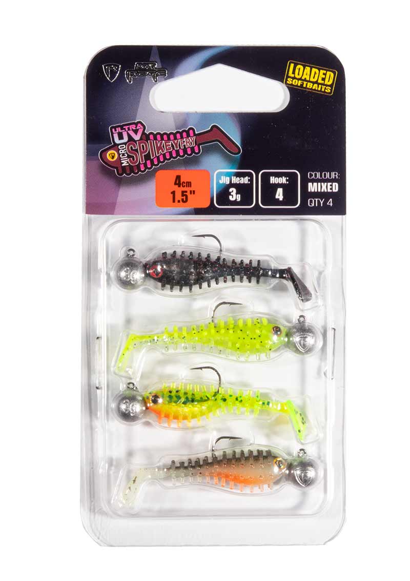 FOX FOX RAGE Micro Spikey Fry Mx UV CP LOADED 2 - Parkfield Angling Centre