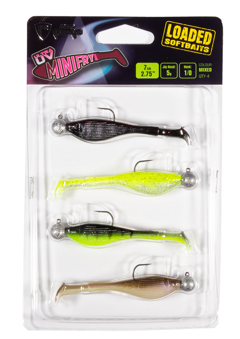 FOX FOX Rage Mini Fry Mixed UV CP LOADED 2 Pack 1 - Parkfield Angling Centre