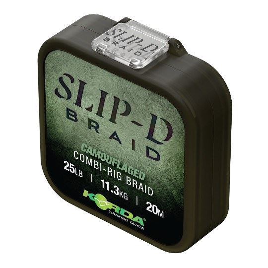 KORDA CARP PORTER Slip-D Braid 25lb 20m  - Parkfield Angling Centre