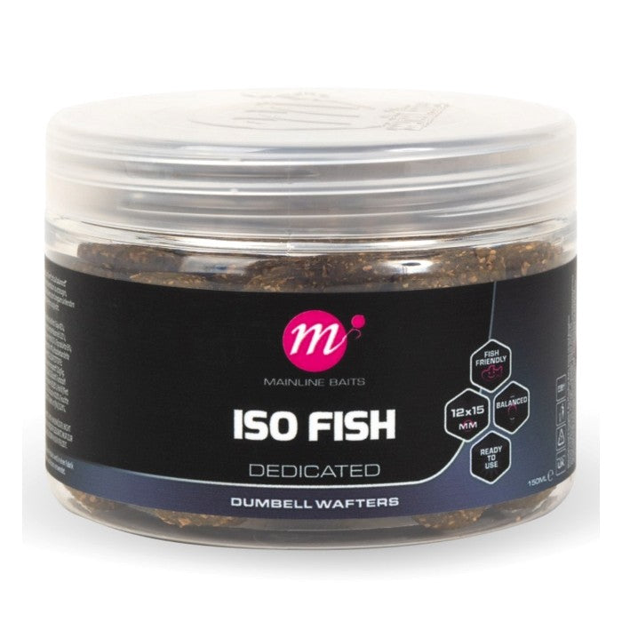 MAINLINE MAINLINE ISO Fish Dumbell Wafters - 12 x 15mm - Parkfield Angling Centre