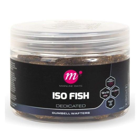 MAINLINE MAINLINE ISO Fish Dumbell Wafters - 12 x 15mm - Parkfield Angling Centre