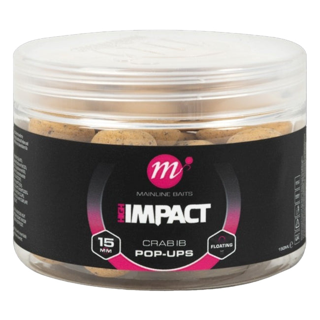 MAINLINE MAINLINE Hi Impact Crab IB - 15mm Pop Up 150ml - Parkfield Angling Centre