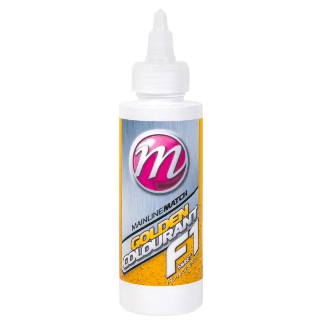 MAINLINE MAINLINE F1 Sweet Flavoured Colourants - 100ml - Golden  - Parkfield Angling Centre