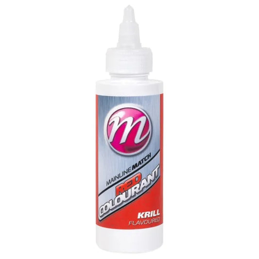 MAINLINE MAINLINE Krill Flavoured Colourants - 100ml - Red  - Parkfield Angling Centre