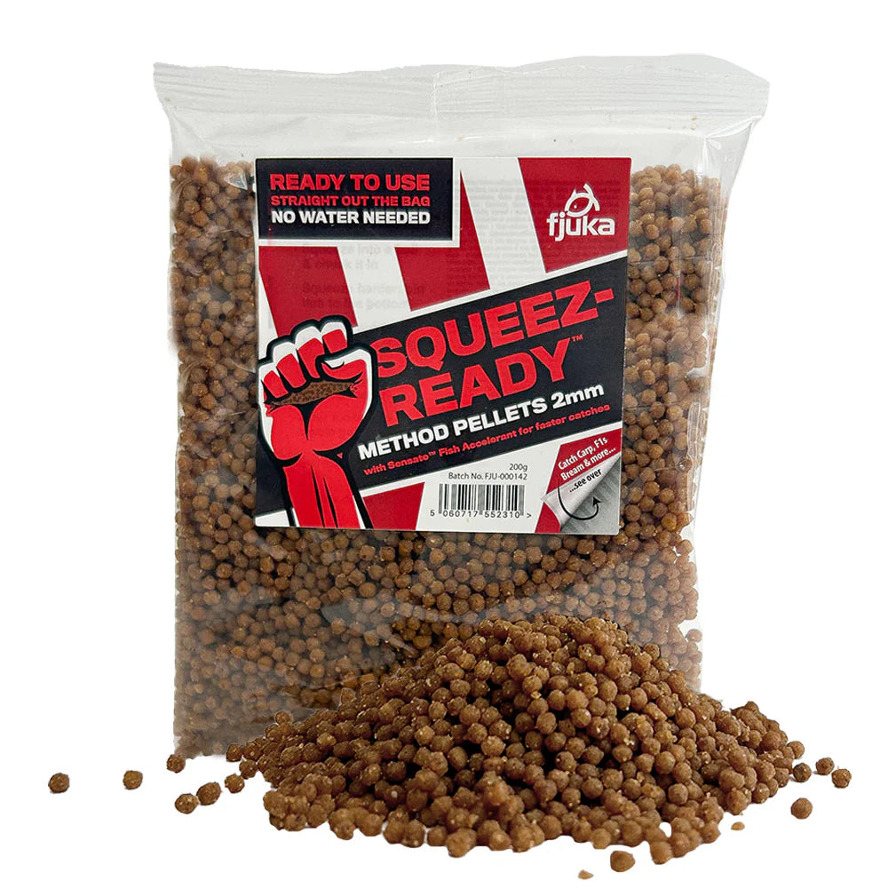 FJUKA BAITS FJUKA BAITS Squeez-Ready™ Method Pellets 2mm - Parkfield Angling Centre