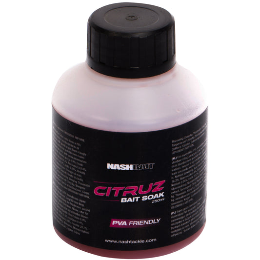 NASH NASH Citruz Liquid Bait Soak 250ml - Parkfield Angling Centre