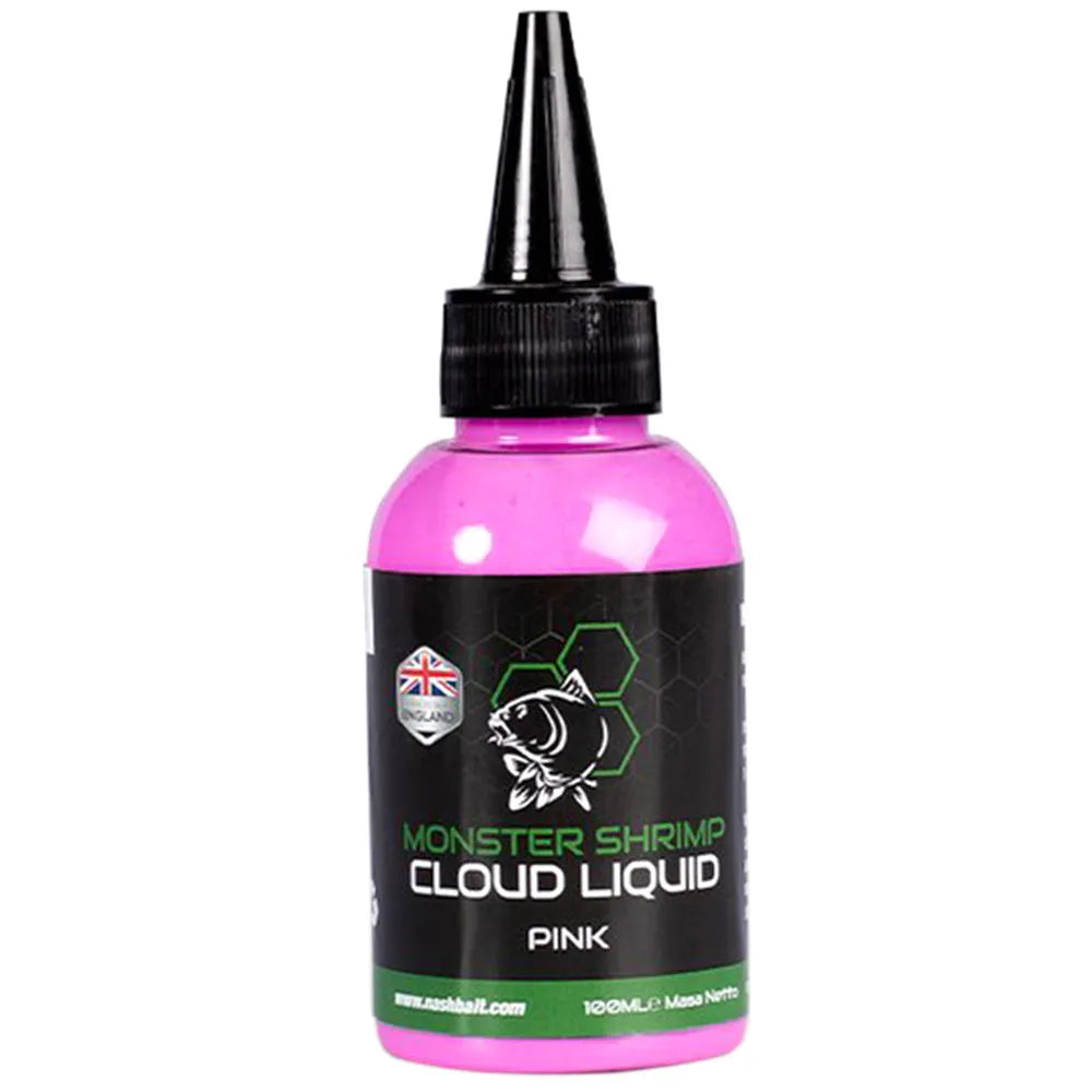 NASH NASH Monster Shrimp Cloud Liquid 100ml  - Parkfield Angling Centre