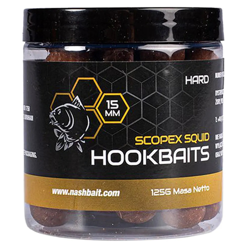 NASH NASH Scopex Squid Hard Hookbaits  - Parkfield Angling Centre