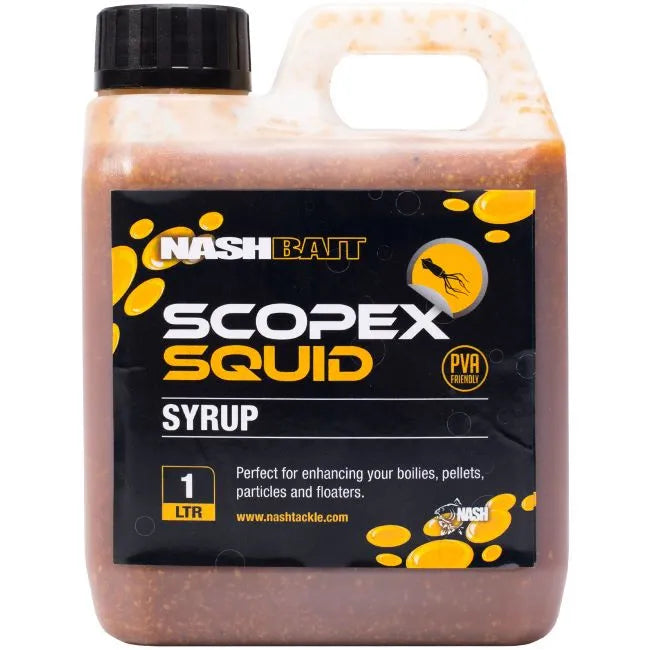NASH NASH Scopex Squid Syrup 1l  - Parkfield Angling Centre