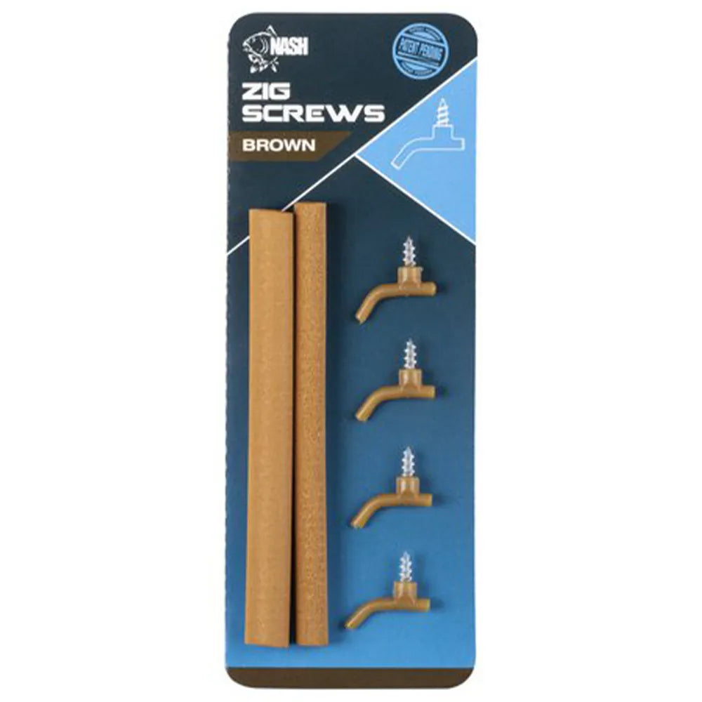 NASH NASH Zig Screws Clear - Parkfield Angling Centre