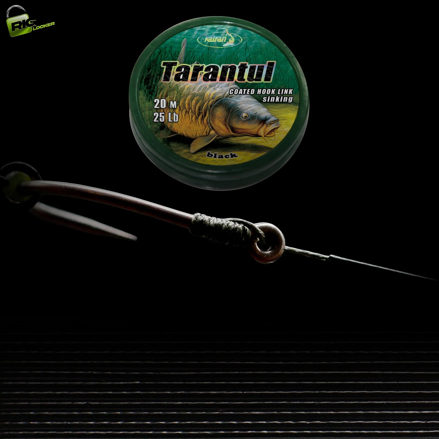 KATRAN KATRAN Coated braided hook links TARANTUL 20m  - Parkfield Angling Centre