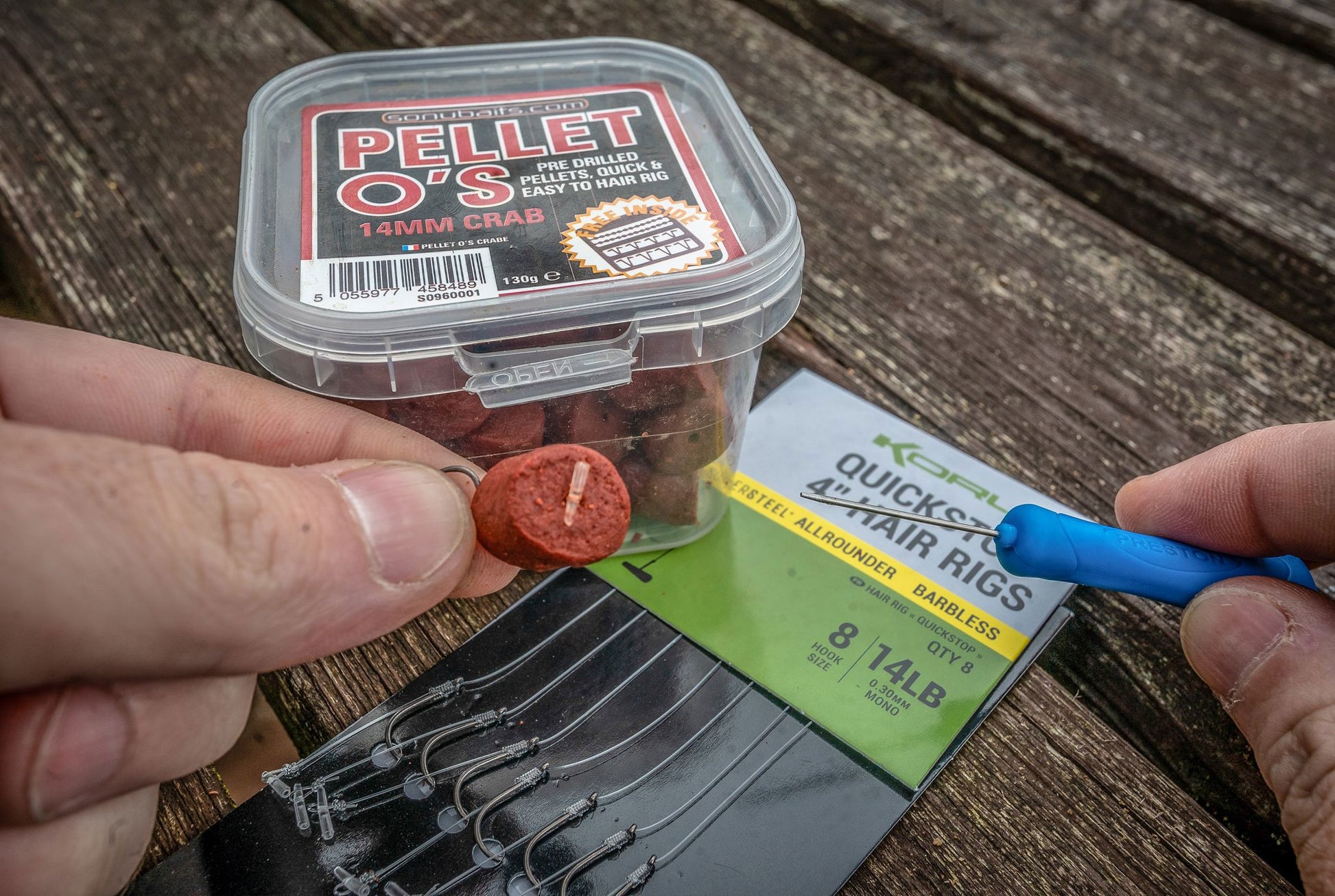 KORUM Big Fish Hair Rigs W/Quickstops – Parkfield Angling Centre