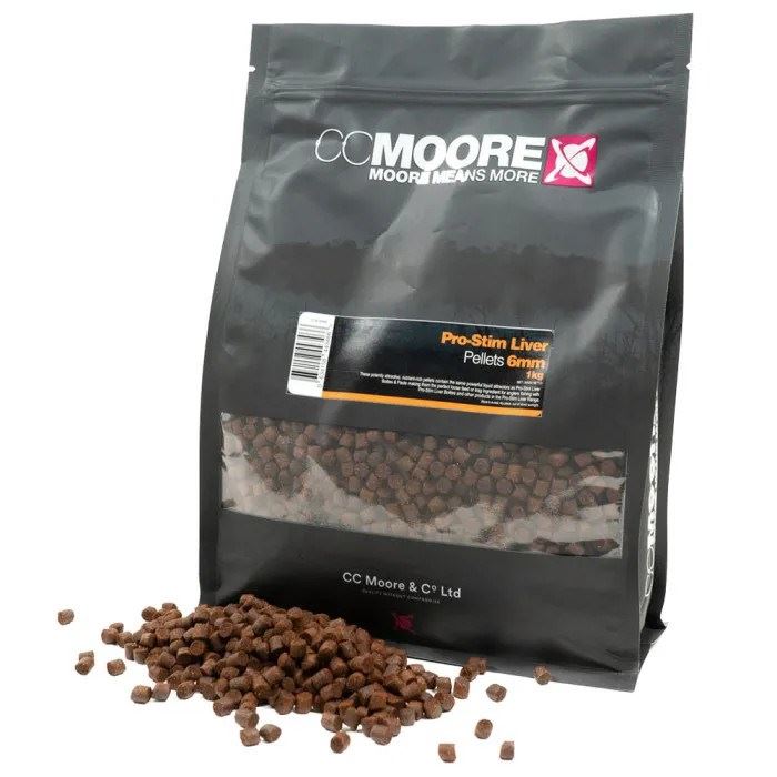 CC MOORE CC MOORE Pro-Stim Liver Pellets 1kg  - Parkfield Angling Centre