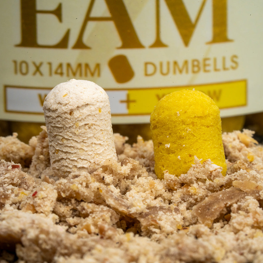 OMC OMC iScream Boosted Fluoro Wafter 10x14mm White & Yellow - Parkfield Angling Centre