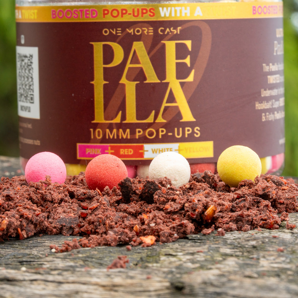 OMC OMC Paella Boosted Fluoro Pop-ups 10mm Mixed - Parkfield Angling Centre