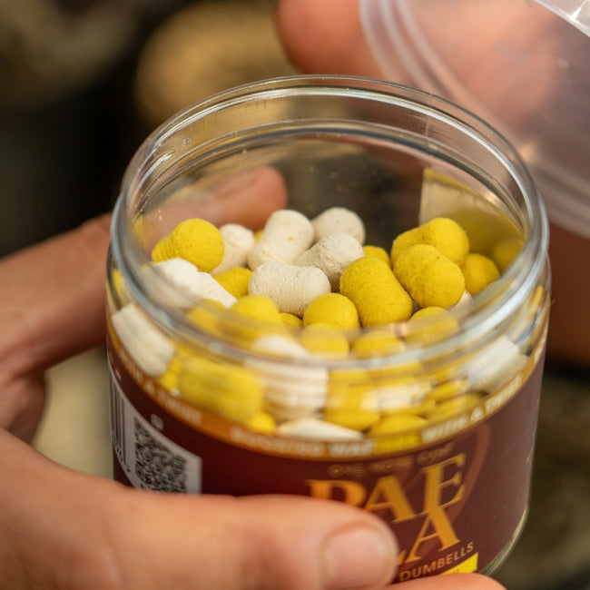 OMC OMC Paella Boosted Fluoro Wafter 10x14mm White & Yellow - Parkfield Angling Centre