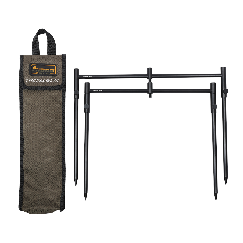 PROLOGIC PROLOGIC Avenger Buzz Bar Kit And Carrycase 2 Rod  - Parkfield Angling Centre