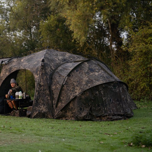 NASH NASH Bank Life Gazebo Camo Pro Sleeping Pod  - Parkfield Angling Centre