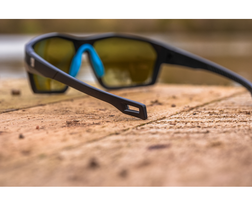 PRESTON PRESTON Absolute Wrap Sunglasses Amber Brown - Parkfield Angling Centre