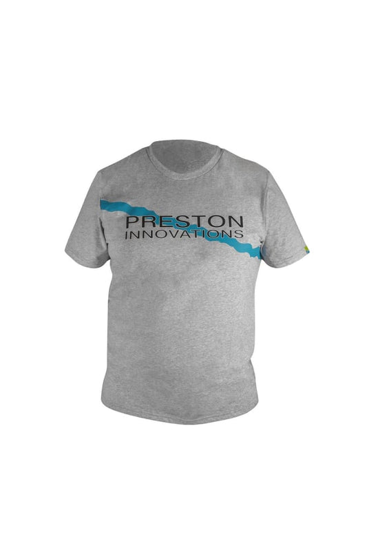 PRESTON PRESTON Grey T-Shirt  - Parkfield Angling Centre