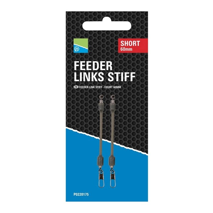 PRESTON PRESTON Feeder Links Stiff Short 60mm - Parkfield Angling Centre