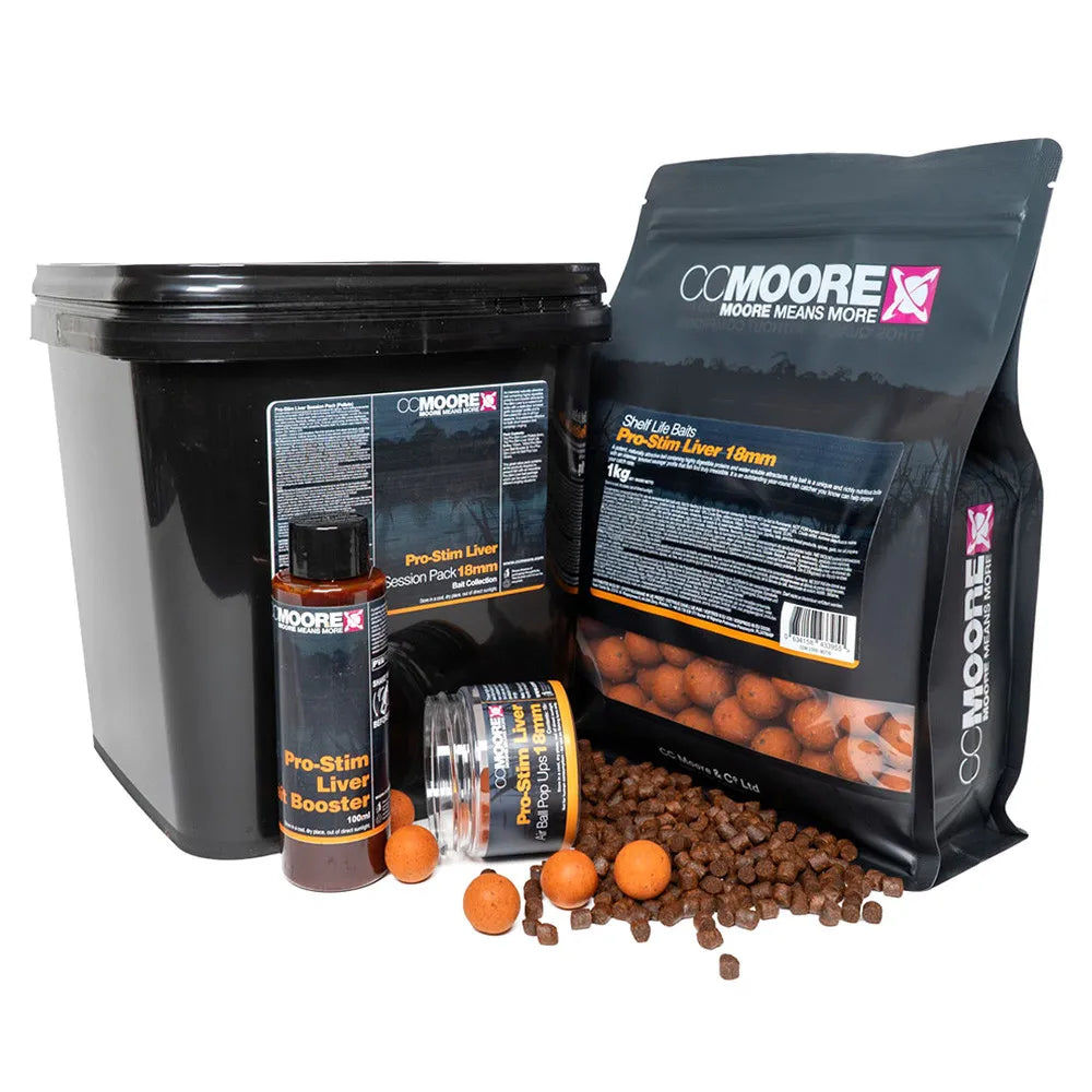 CC MOORE CC MOORE Pro-Stim Liver Session Pack  - Parkfield Angling Centre