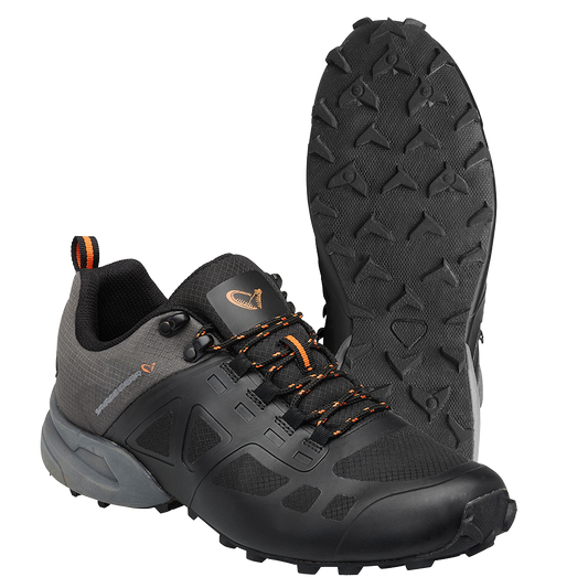 SAVAGE SAVAGE X-Grip Shoe Black/Grey  - Parkfield Angling Centre