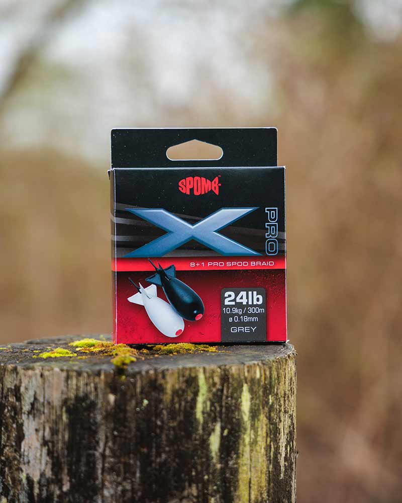 FOX Spomb X Pro Braid Grey 8+1 0.18Mm 24Lbs