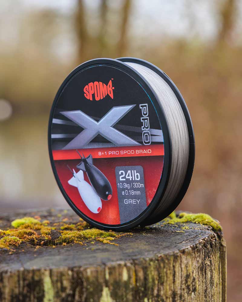 FOX Spomb X Pro Braid Grey 8+1 0.18Mm 24Lbs